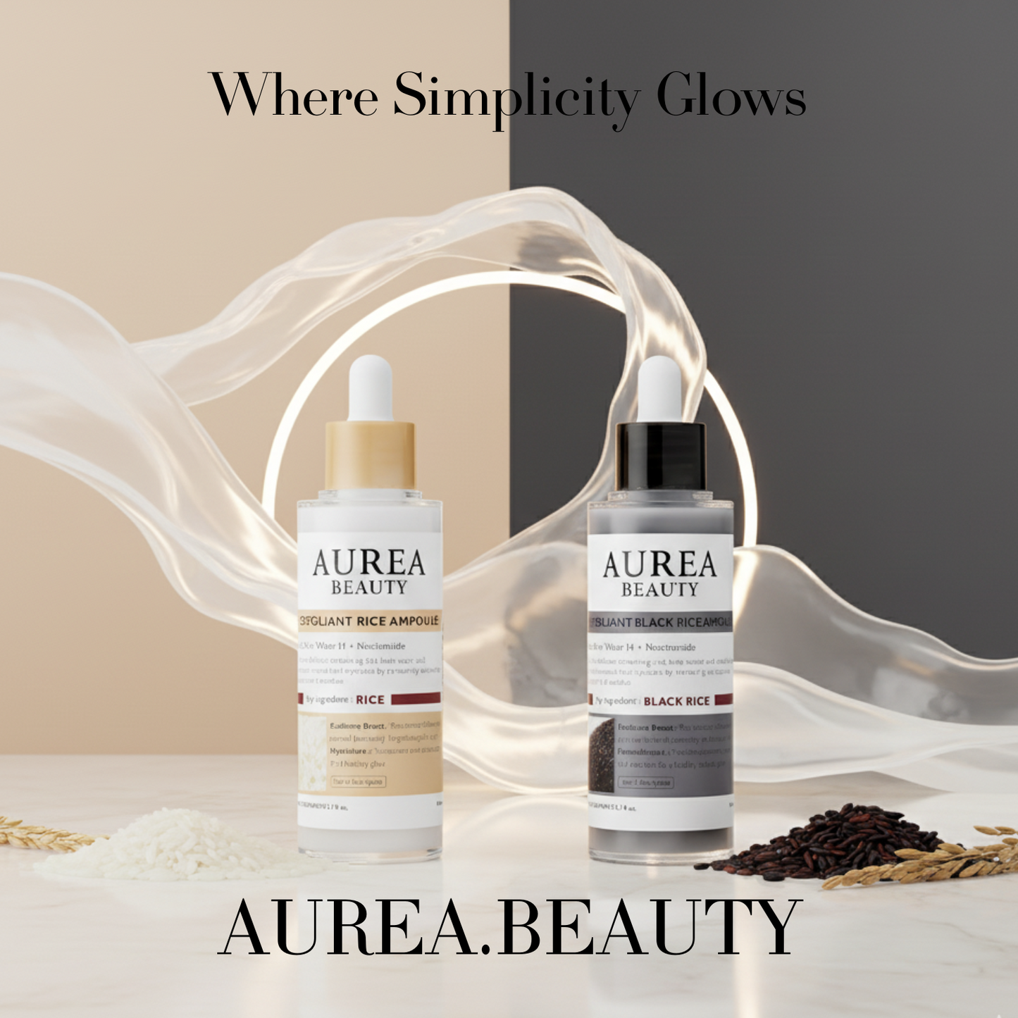 AUREA Glow Shot Rice Duo