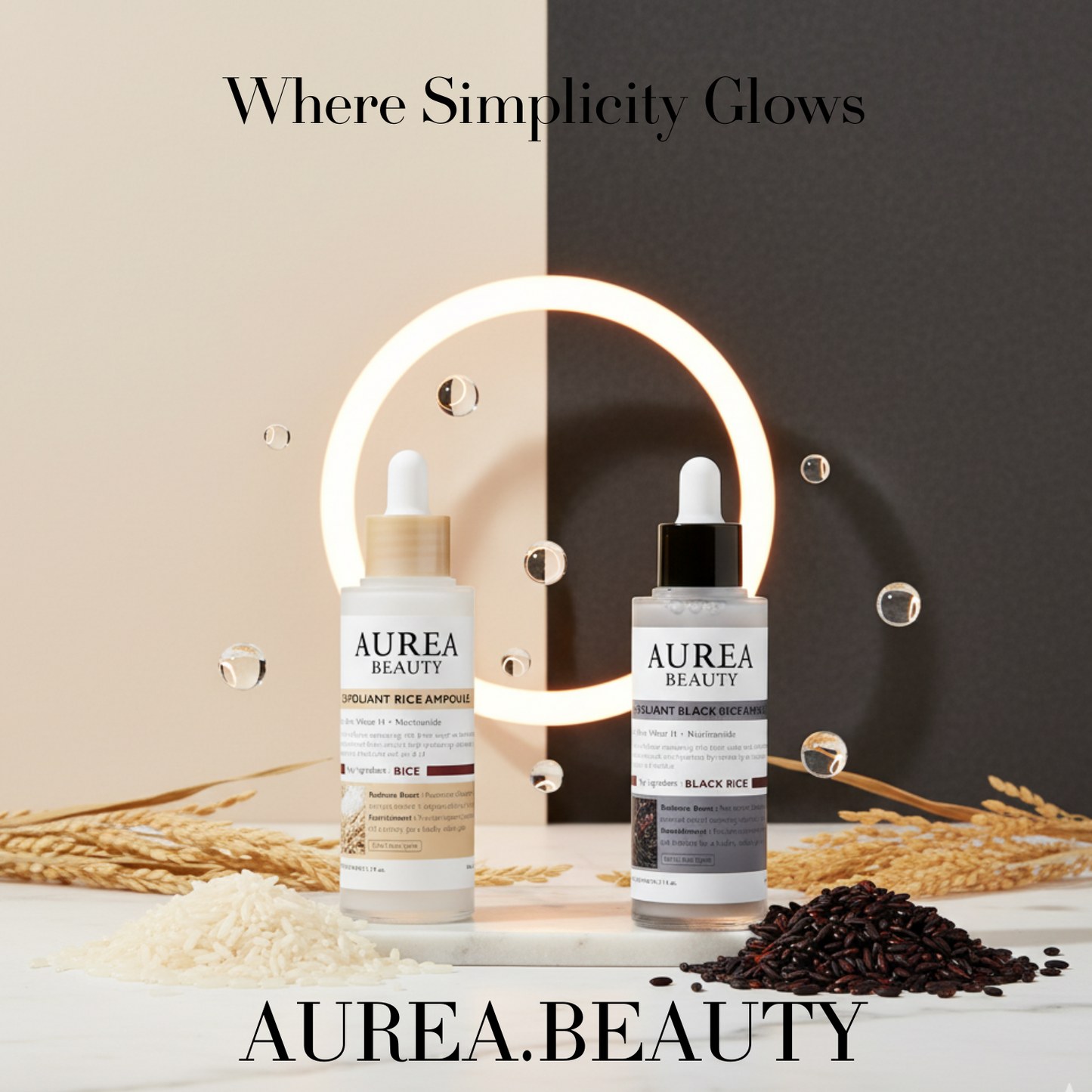 AUREA Glow Shot Rice Duo