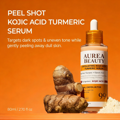 AUREA Peel Shot Kojic Acid + Turmeric Serum